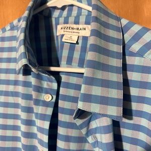 Mizzen + Main men’s long sleeve button up Medium